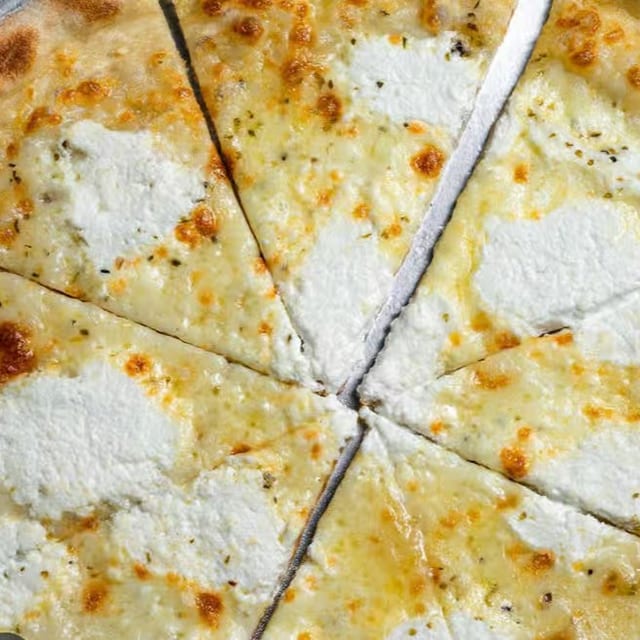 White Pizza Lunch.