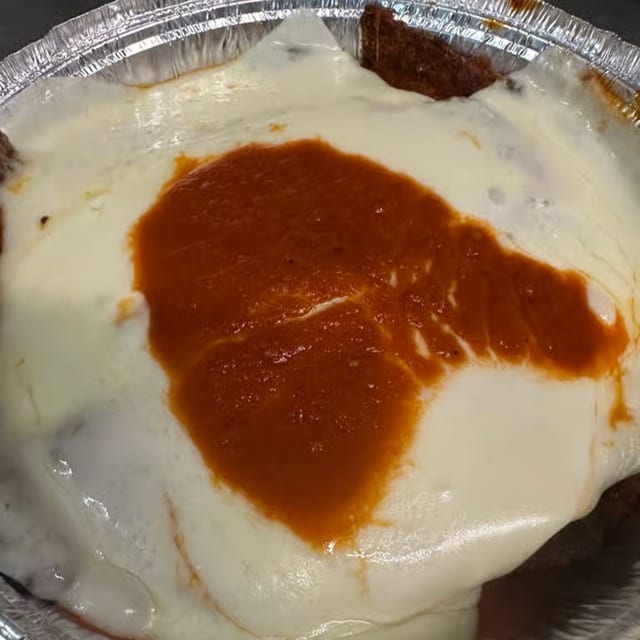 Eggplant Parmigiana.