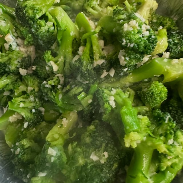 Sautéed Broccoli Lunch.