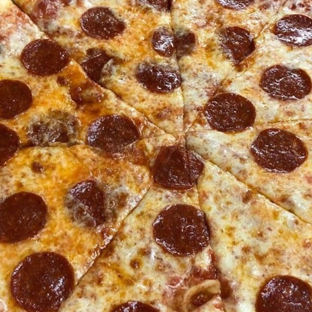 Pepperoni Pizza Slice Lunch.