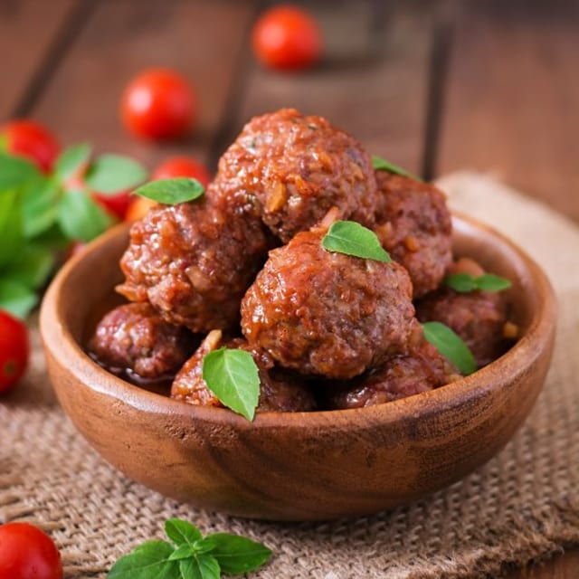 Side Meatballs Lunch.