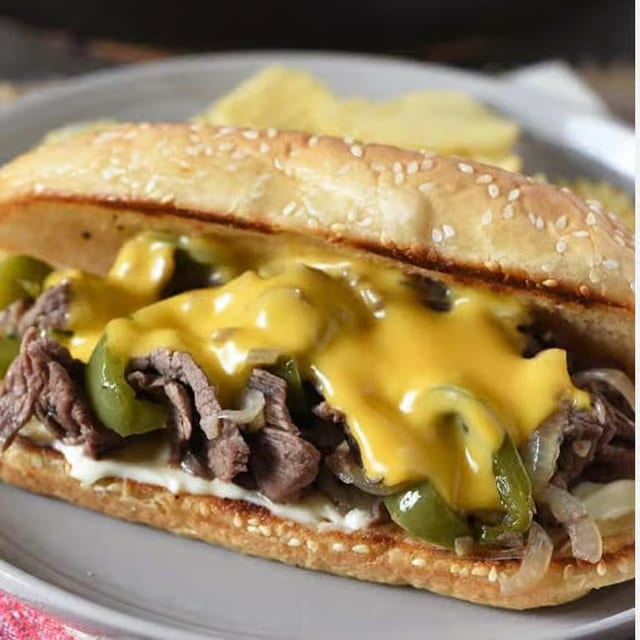 Cheesesteak Sub Lunch.