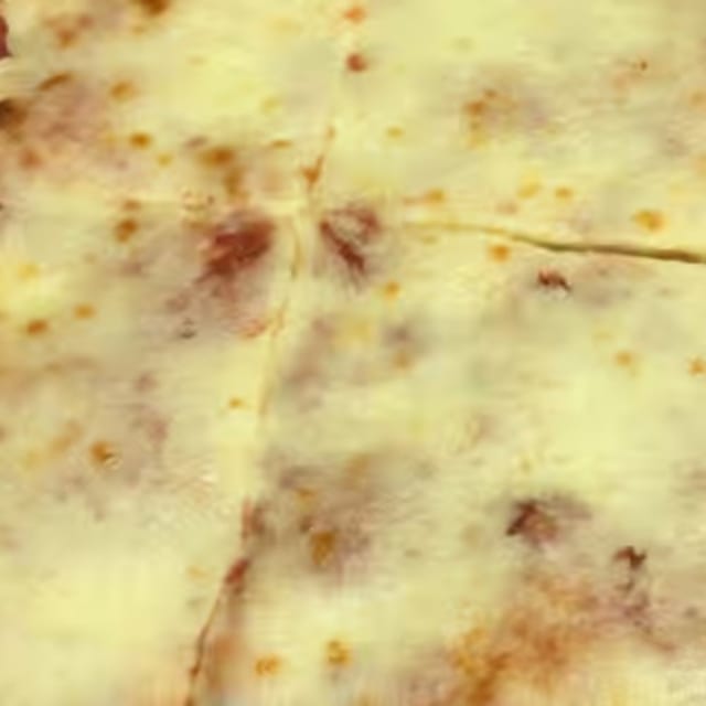 Sicilian Cheese Pizza.