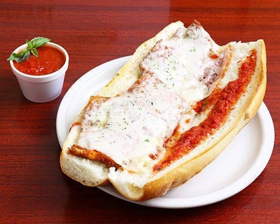 Chicken Parmigiana Sub Lunch.